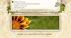 Desktop Screenshot of debarynursery.net